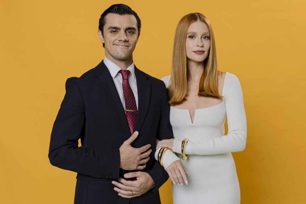 Heitor (Felipe Simas) e Preciosa (Marina Ruy Barbosa) em Fuzuê.